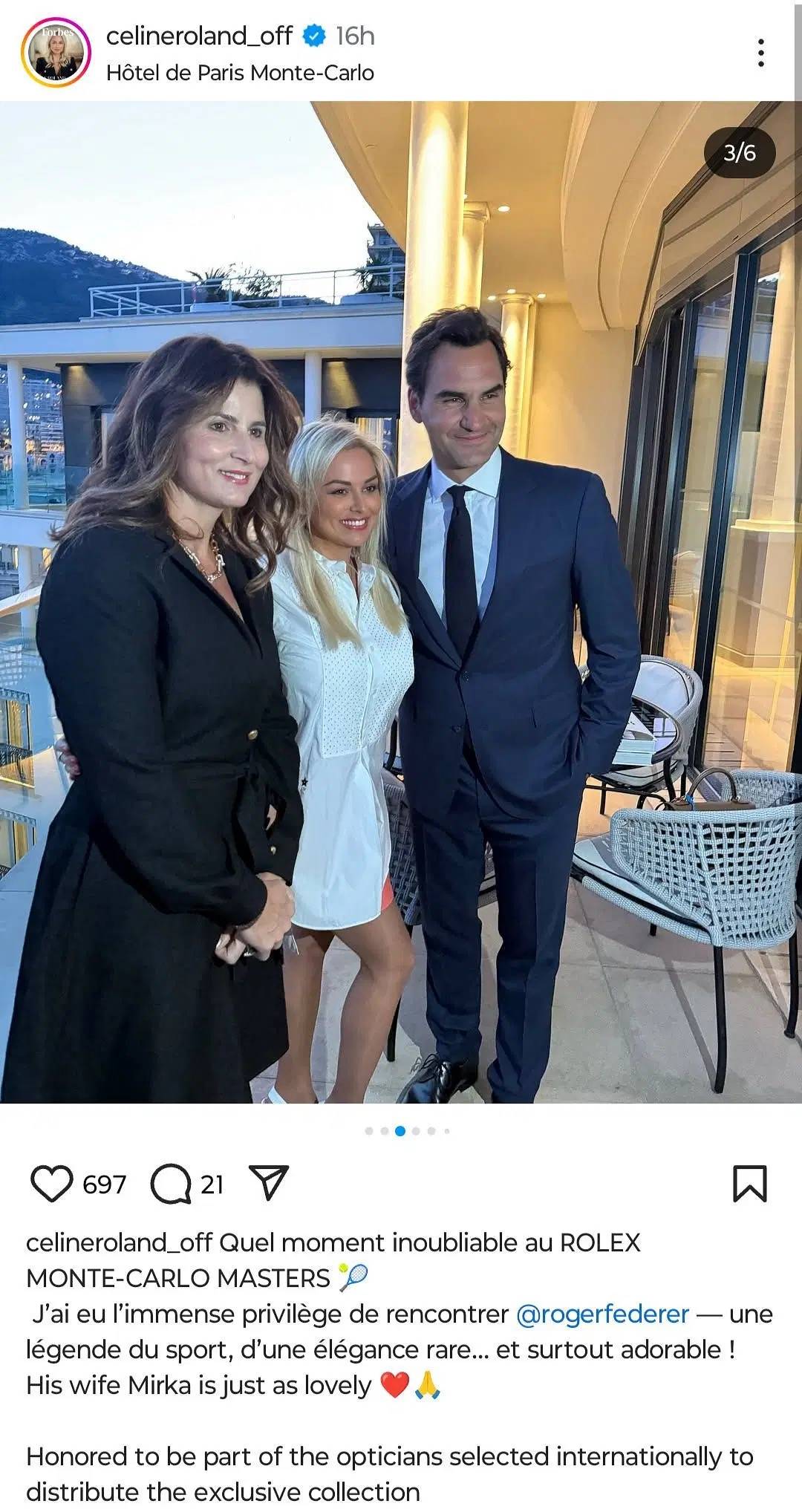 费德勒重返赛场，领先优势明显首场状态出色，IG观众沸腾！