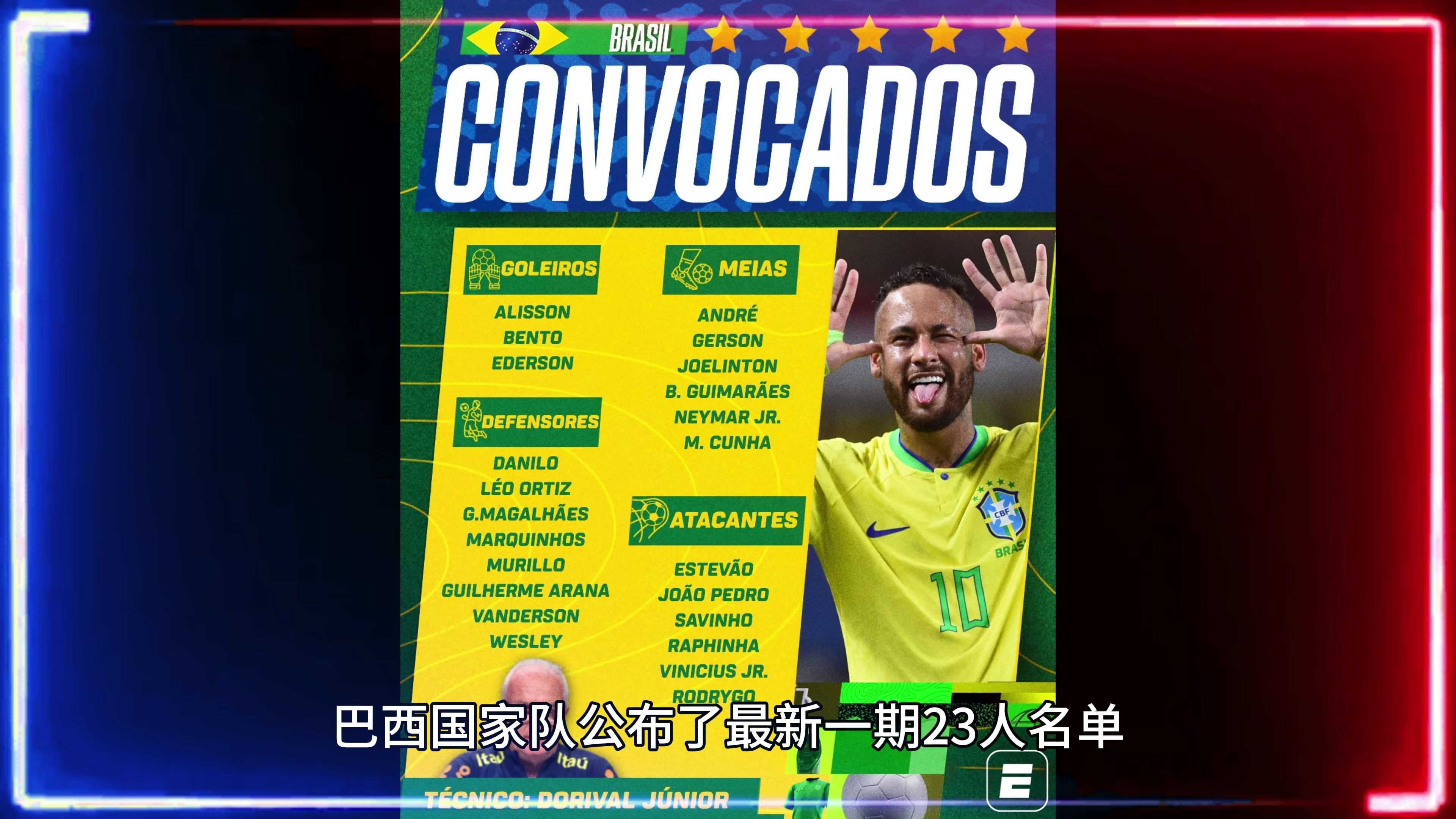 内马尔官方宣布最后时刻胜出新规，西班牙队引发争议！