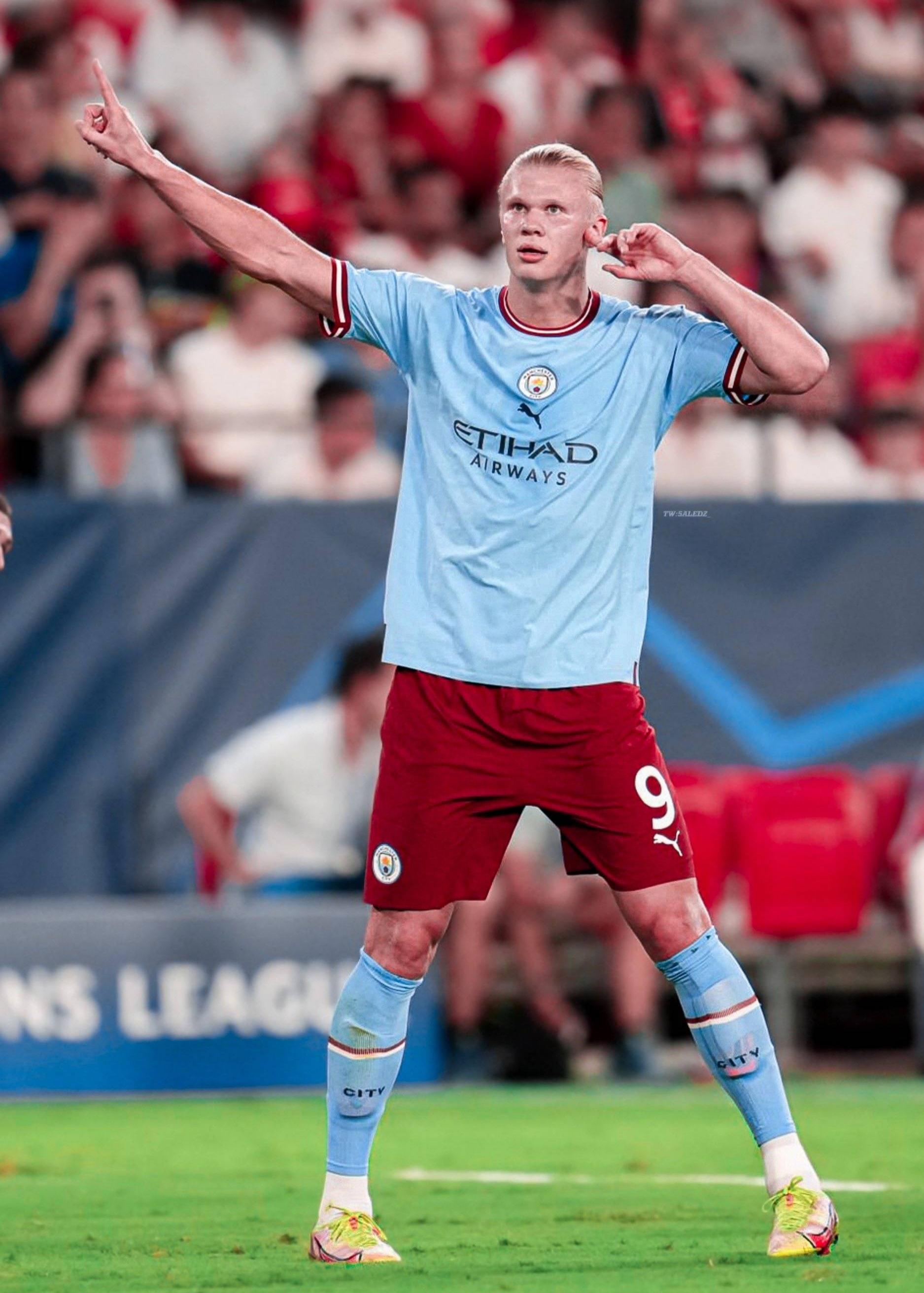 哈兰德连续五场比赛得分超过锐不可当，德国队不断突破！