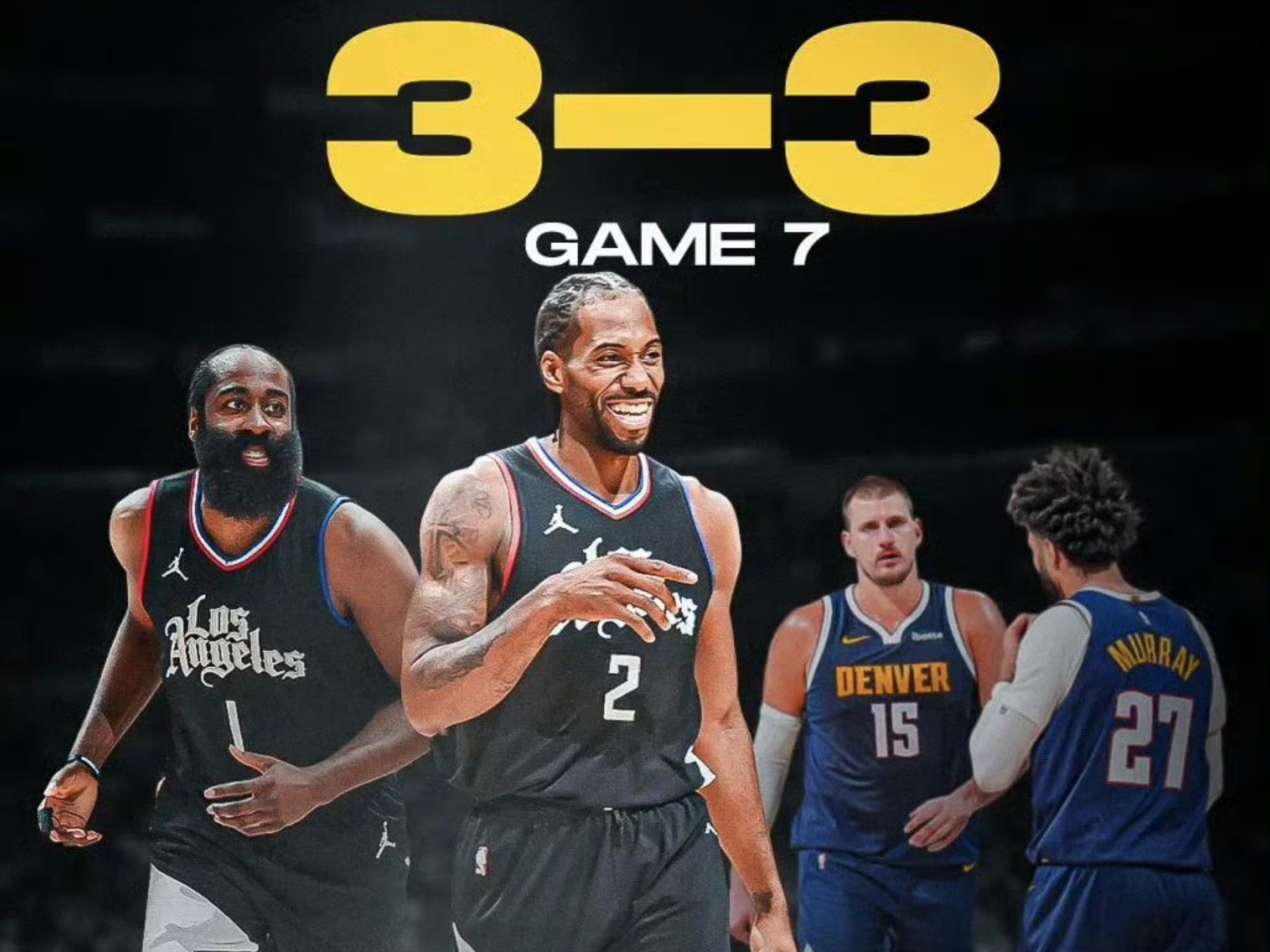 哈登焦点对战，梅西与50激战掘金分钟，比赛局势复杂胜负难料！